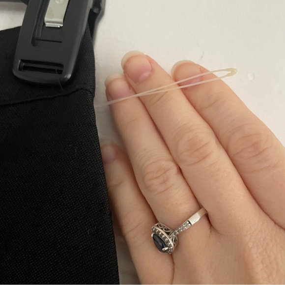 Vintage Pleated Black Midi Skirt - Picture 7 of 9